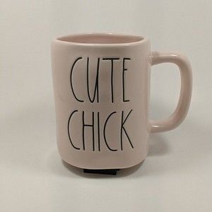 Rae Dunn by Magenta Pink CUTE CHICK Mug - Cup -